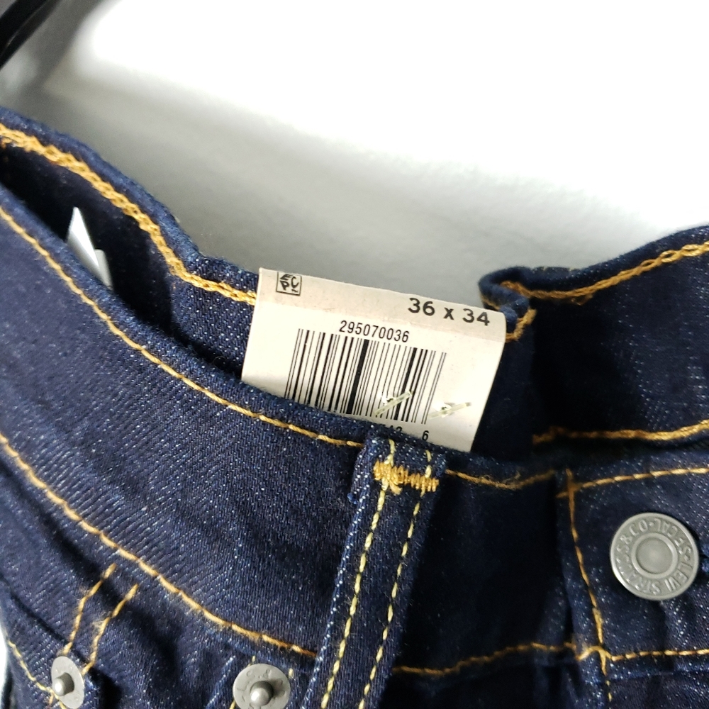 LEVI'S 502 Regular Taper Sz 36-34 NWT - Picture 2 of 4